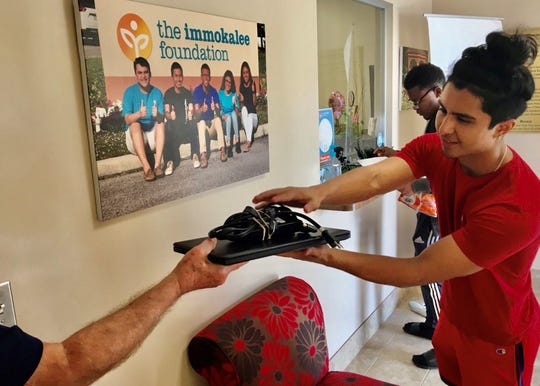 The Immokalee Foundation secured about 80 laptops for students in their programs.