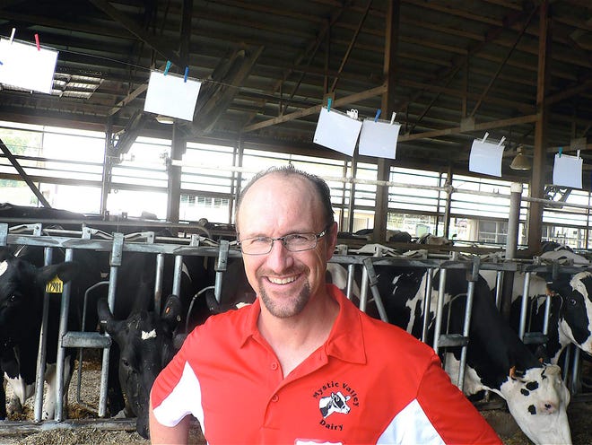 Dairy farmer Mitch Breunig's passion and advocacy for agriculture was recognized last week when he was named the Dairy Business Association's Advocate of the Year.