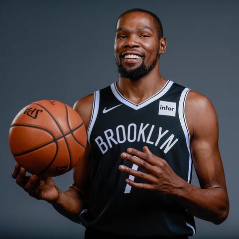 Brooklyn Nets forward Kevin Durant has recovered f