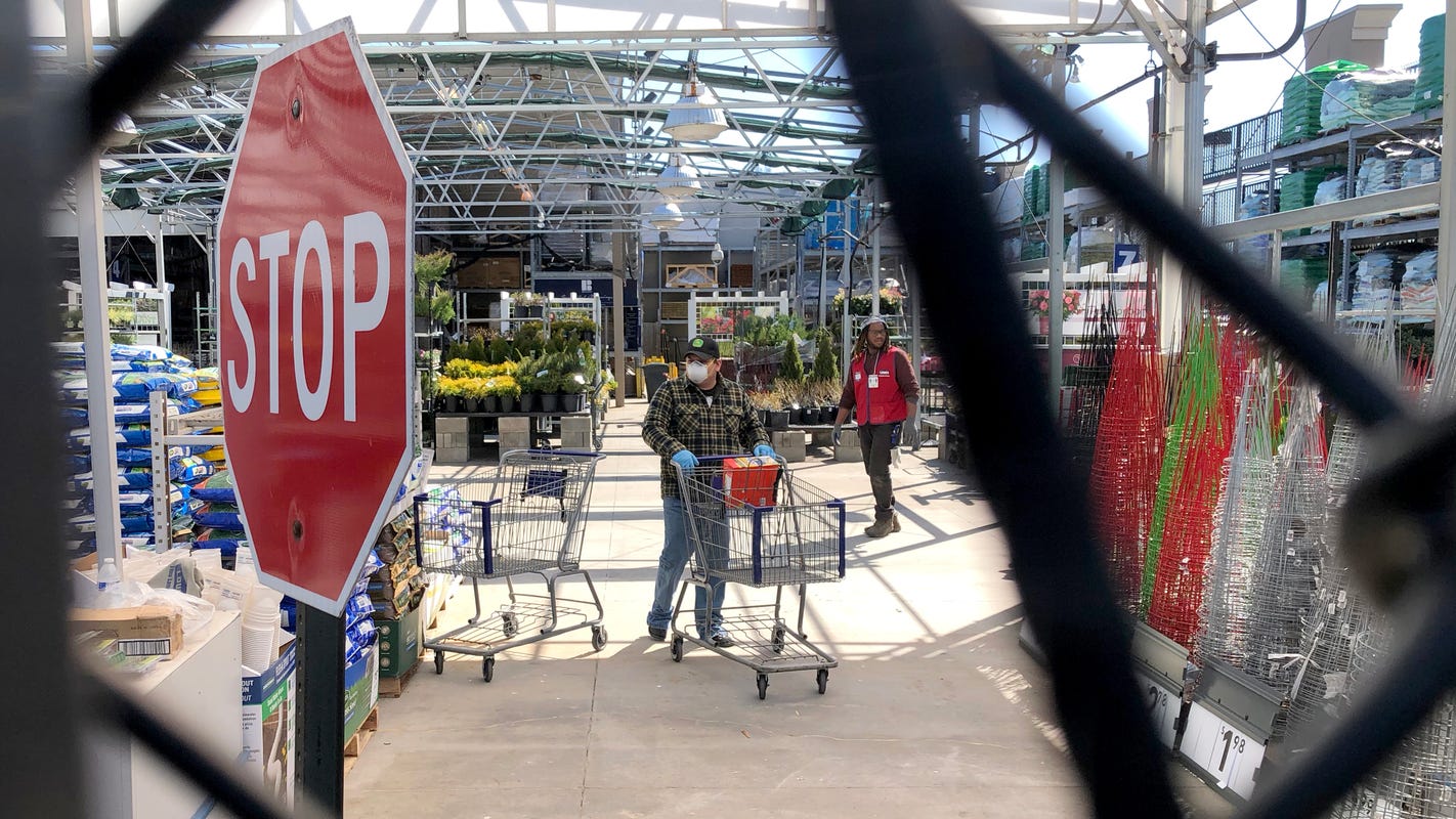 Death Hits A Lowe S Store And Raises The Question What Is Essential