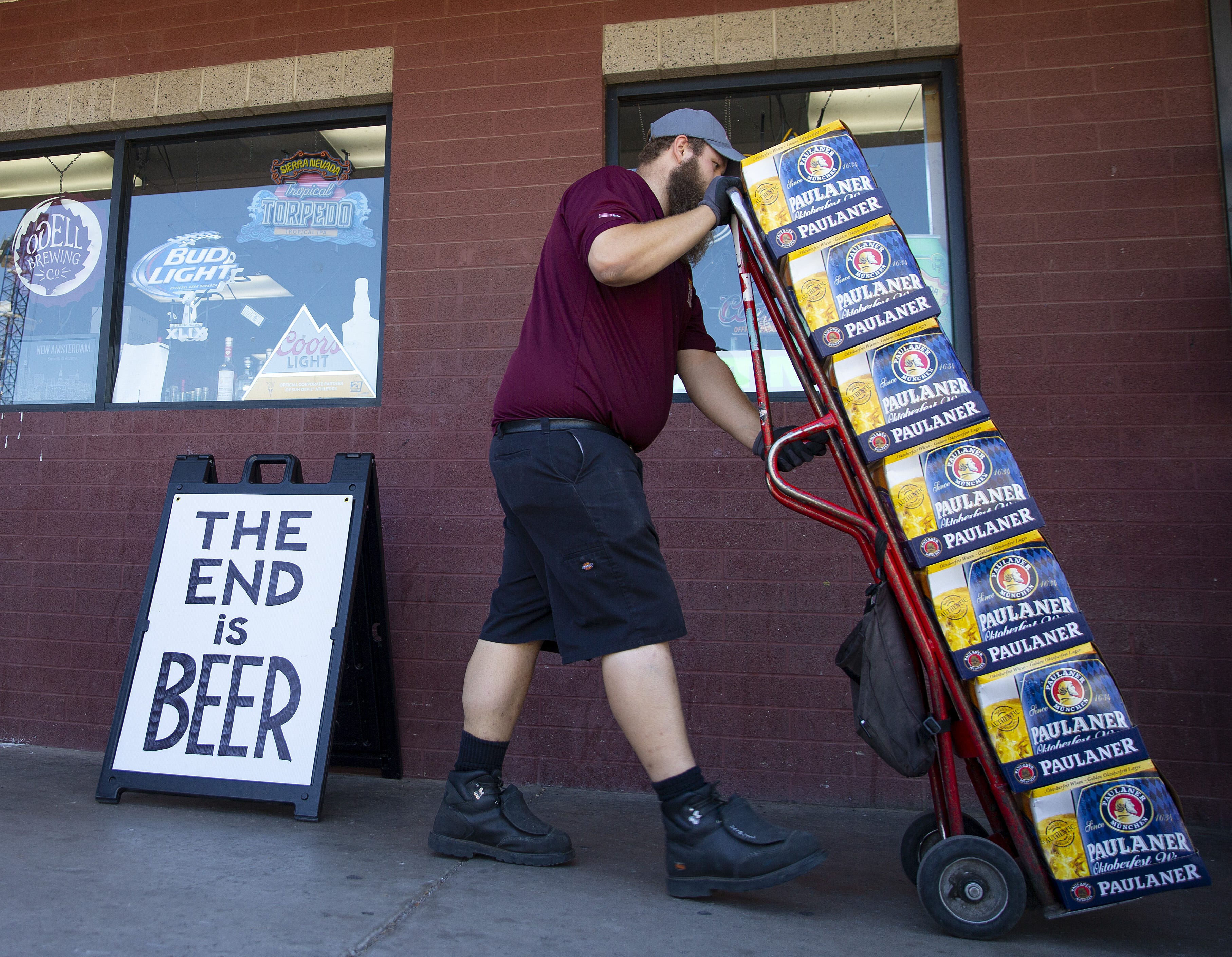 Why one Arizona liquor distributor is dumping beer during coronavirus