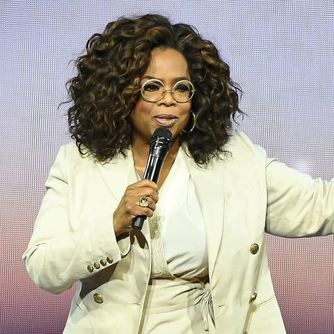 Oprah Winfrey speaks during Oprah's 2020 Vision: Y