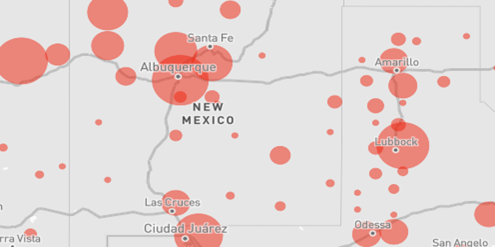 Coronavirus Following Covid 19 In The Four Corners In March And April