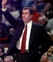 Michigan great Rudy Tomjanovich had a successful playing career at the college and pro level before winning two NBA titles as head coach of the Houston Rockets.