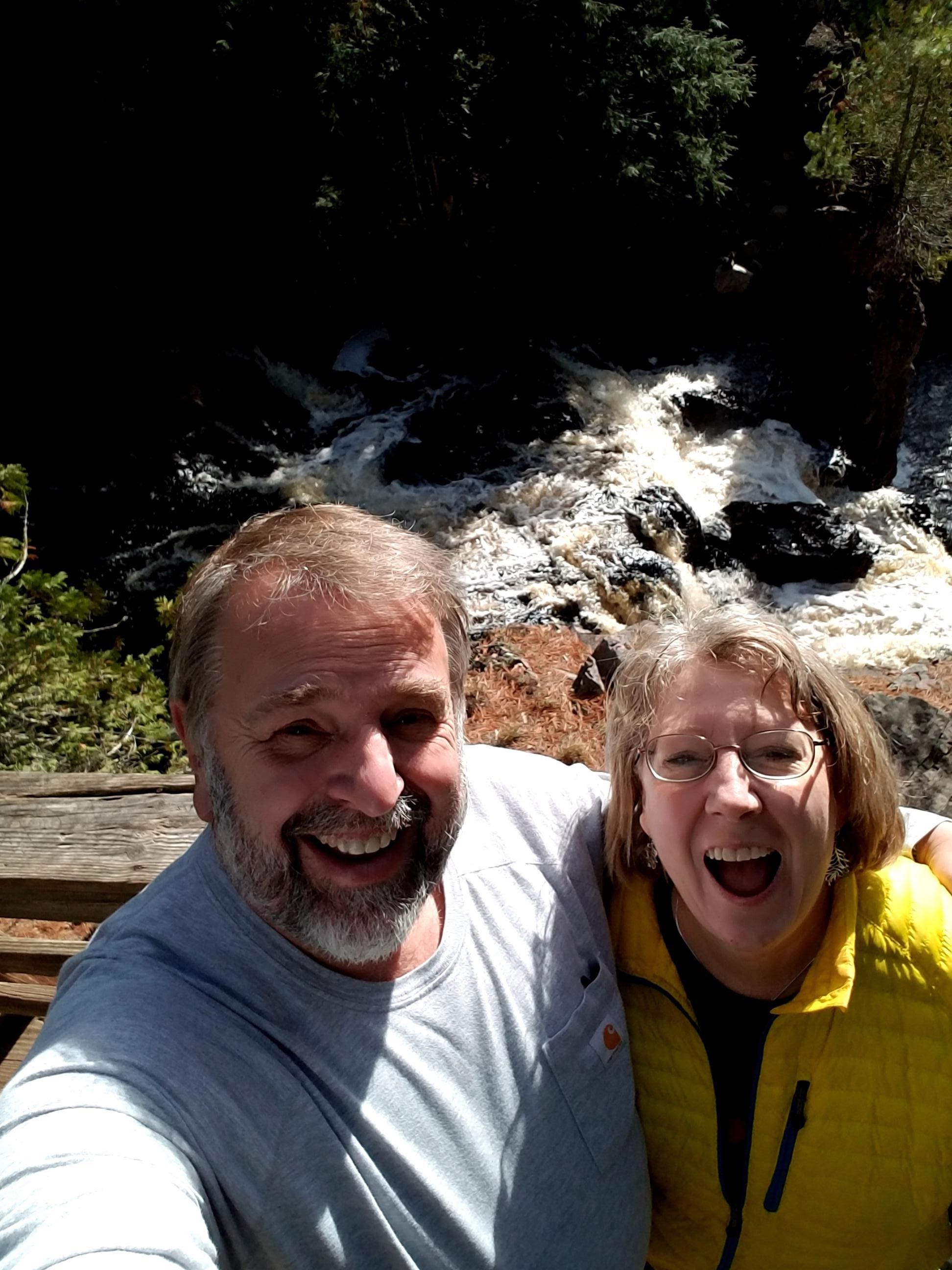 Mike Wollmer and his wife Barbara.