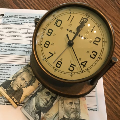 The clock isn't ticking when it comes to the April