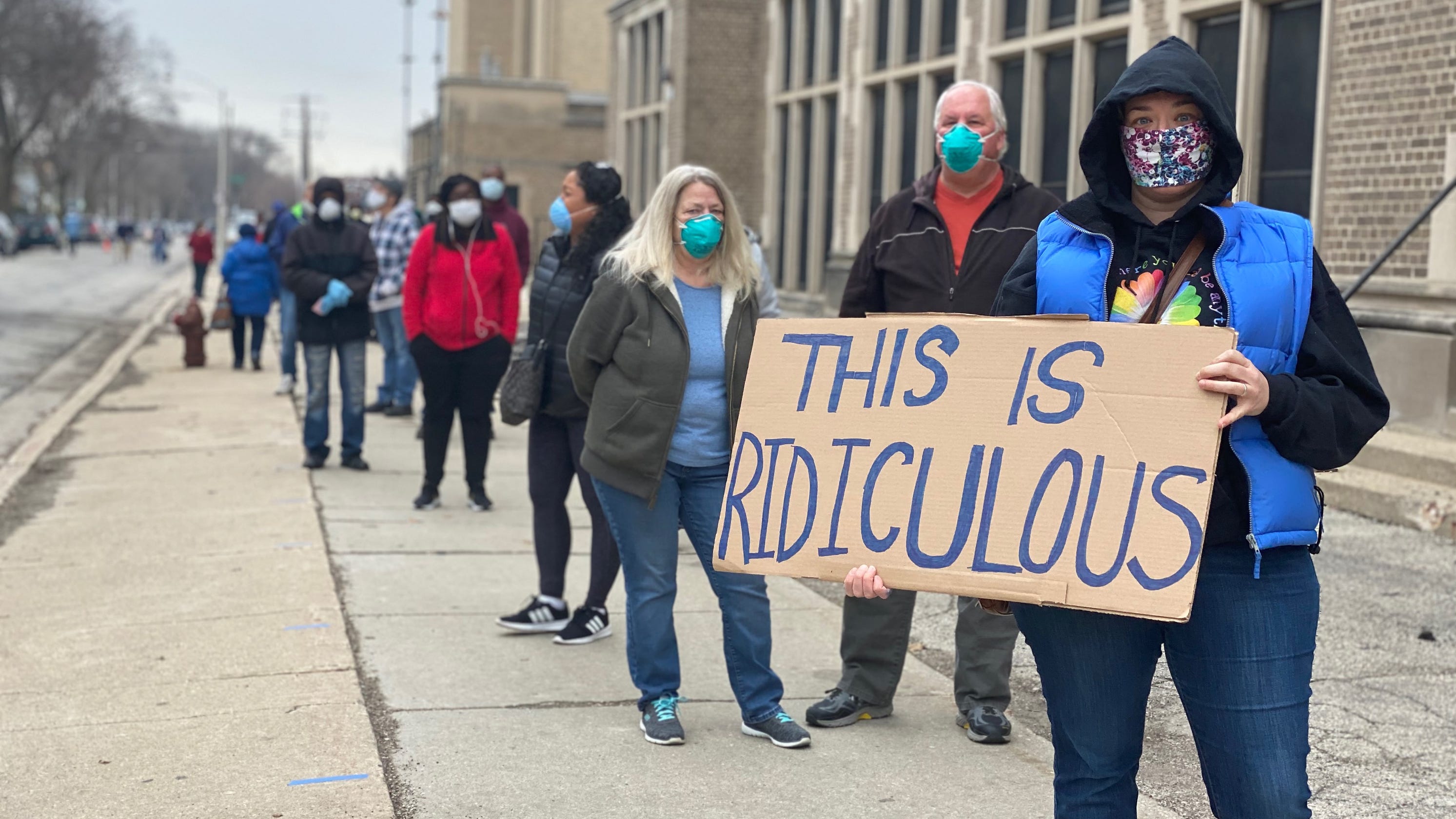 Wisconsin election ridiculous; voters who braved coronavirus inspiring