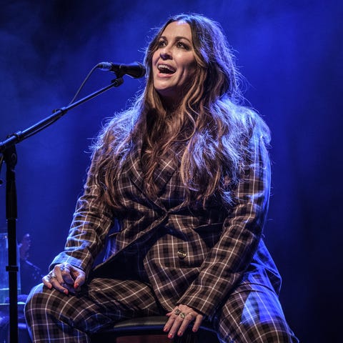 Alanis Morissette performs at O2 Shepherd's Bush E
