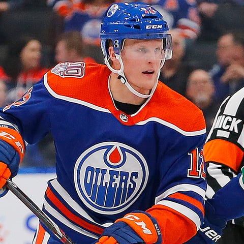 Edmonton Oilers forward Colby Cave was hospitalize