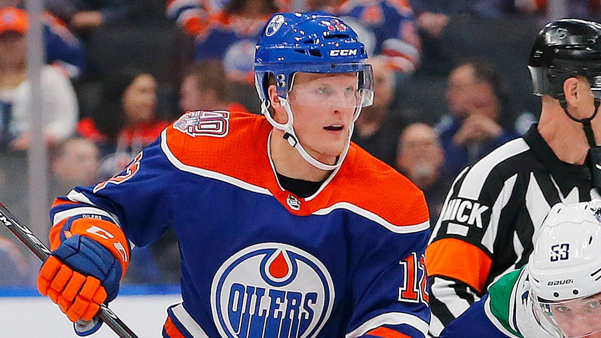 Edmonton Oilers forward Colby Cave was hospitalized with a brain bleed earlier this week.