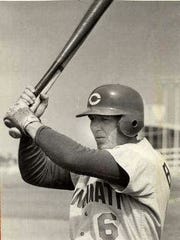 Bob Barton, Holmes, 1959, played 10 years in the major leagues and had a lifetime batting average of .226.
