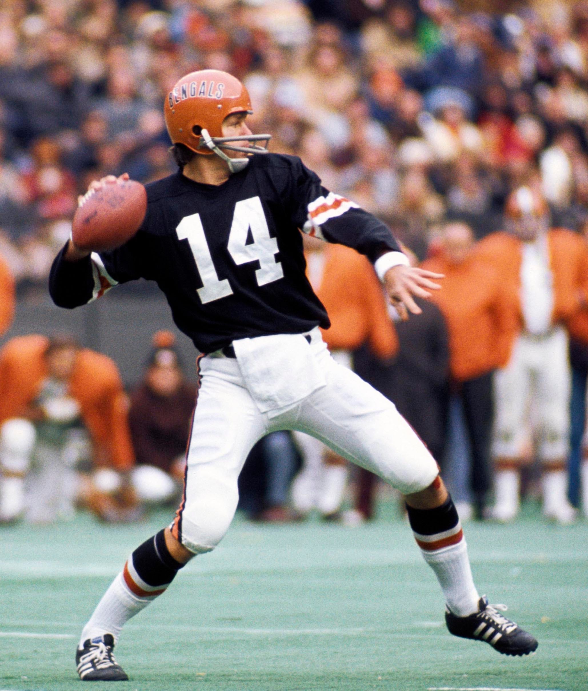 white and black bengals jersey