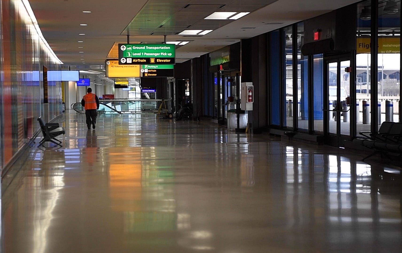 Newark Airport Terminal B reopens after Ida flooding