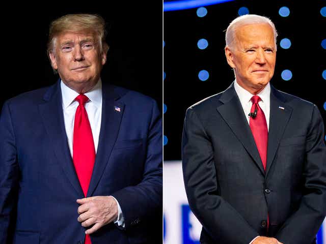 Biden Leads Trump By Narrower 7 Points Post Conventions Suffolk Poll