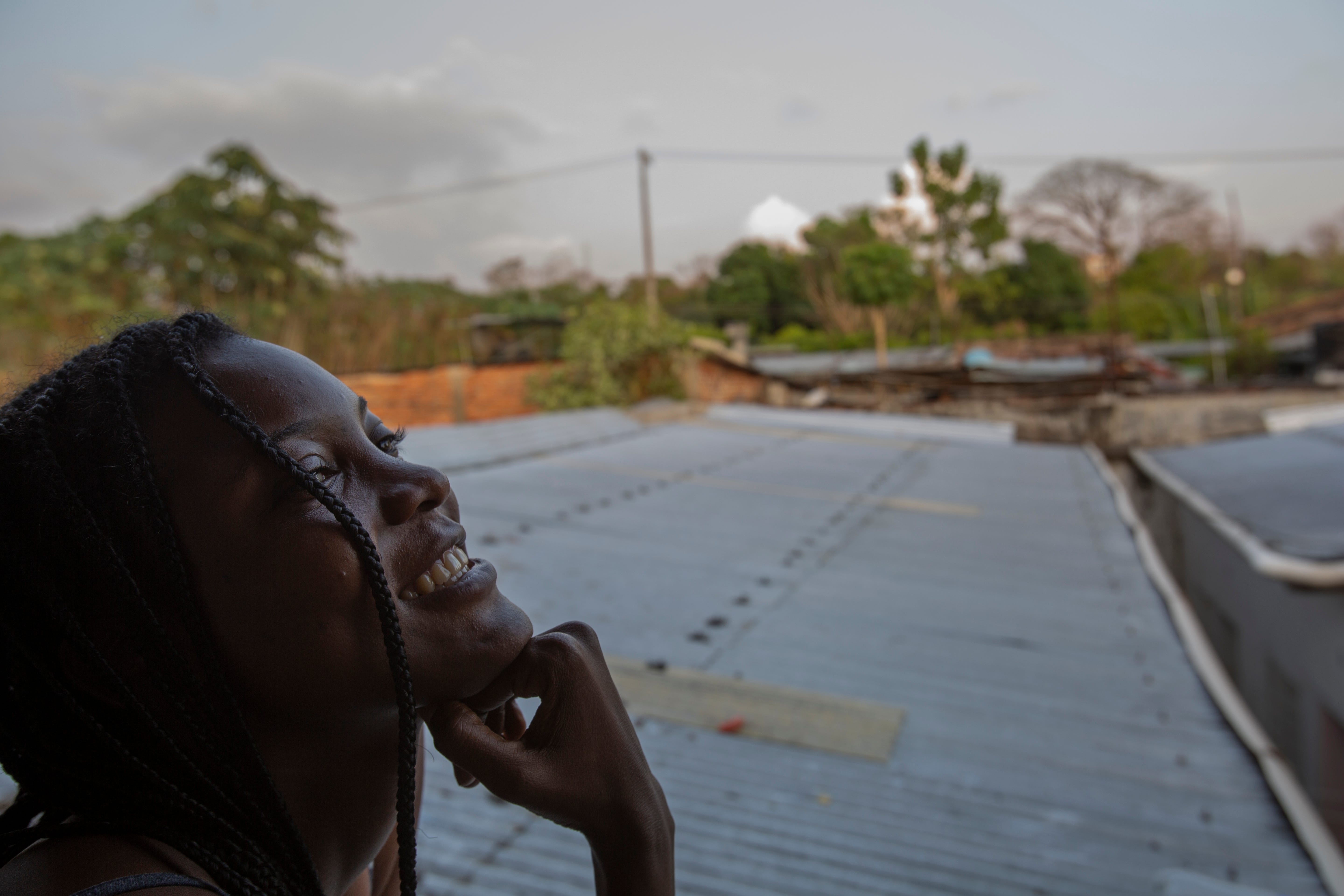 Briyanne Jeanniton, a 22-year-old Haitian migrant, is waiting in Tapachula, Chiapas, for asylum. She traveled from Chile and has aspirations to study to be a nurse.