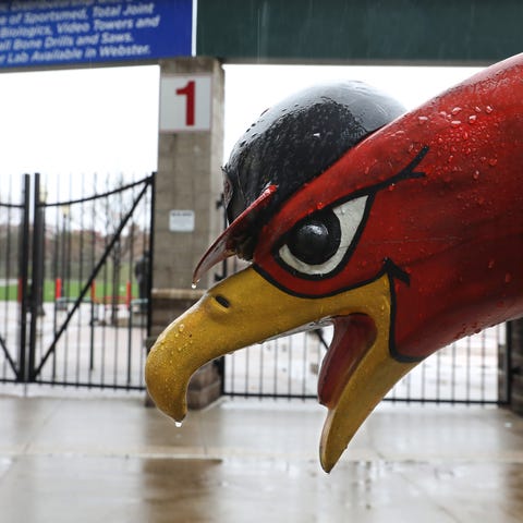 Frontier Field sits quiet and empty on what was sc
