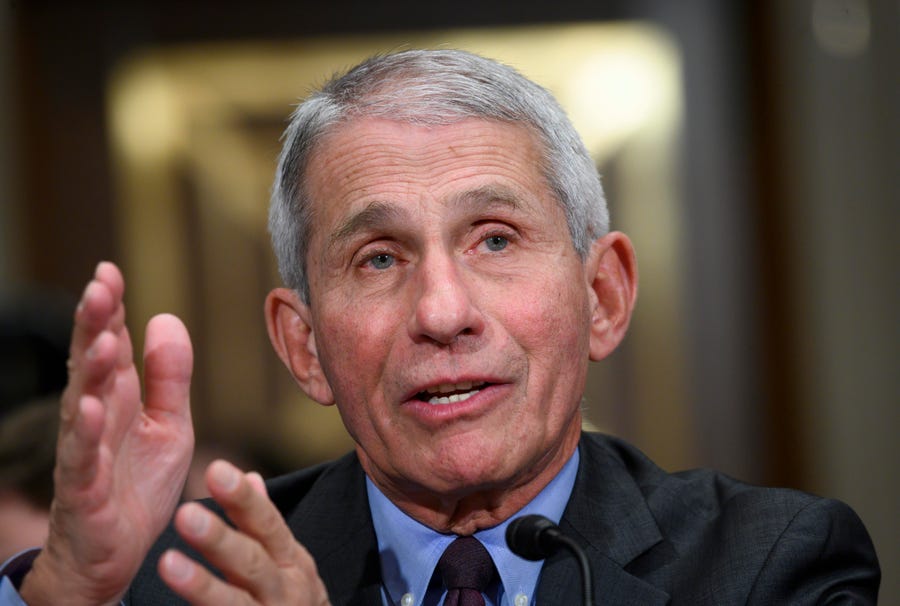 Dr. Anthony Fauci, director, National Institute Of Allergy And Infectious Diseases, National Institutes of Health.