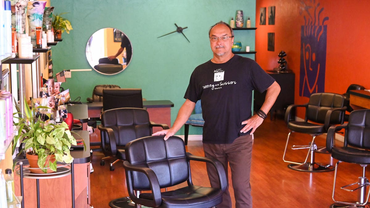 Robert Koske is trying to make ends meet after having to close his Florida salon because of the coronavirus