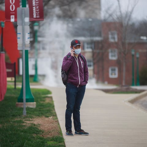 An Indiana University student, who said he's an in