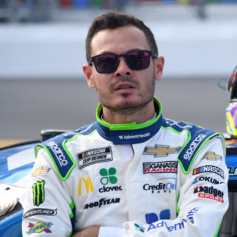 Kyle Larson was suspended indefinitely by NASCAR o