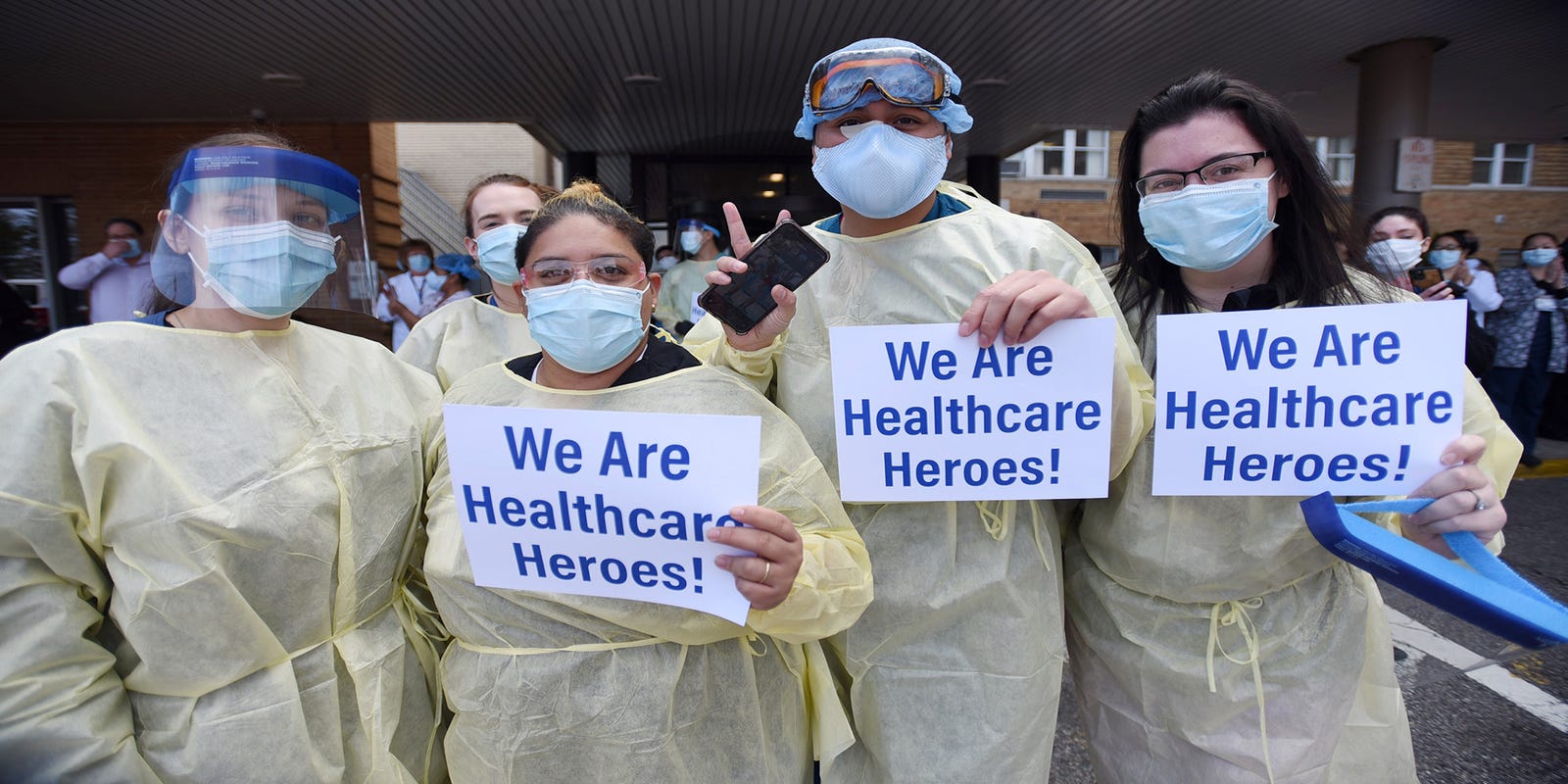 Coronavirus New Jersey Hospitals Optimistic Despite Staff Shortage