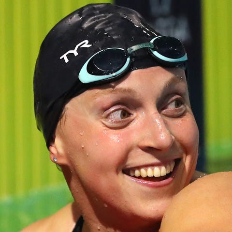Olympic star Katie Ledecky is among U.S. athletes 