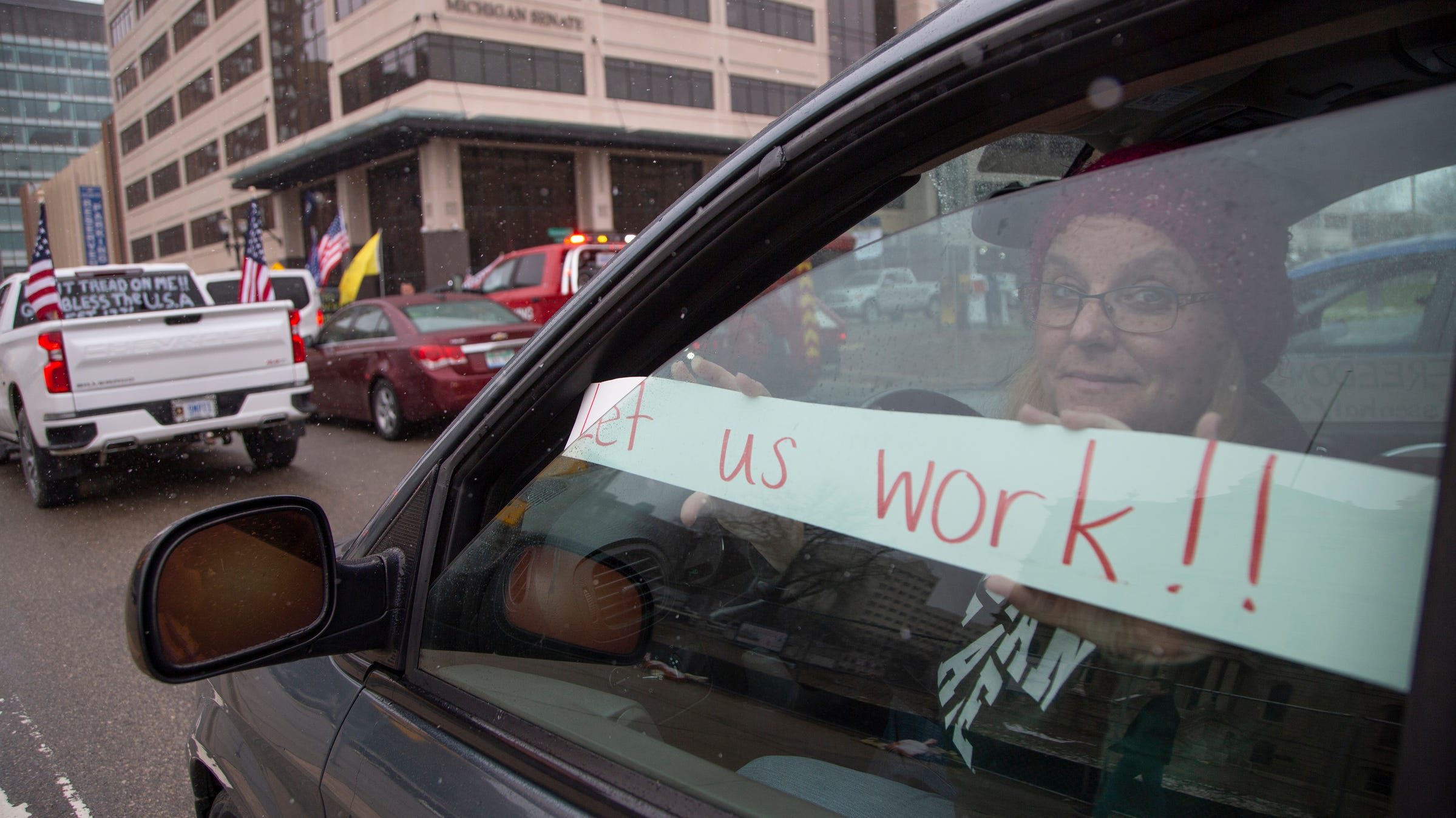Lansing Michigan Protest Demonstrations Against Gov Whitmer S Order