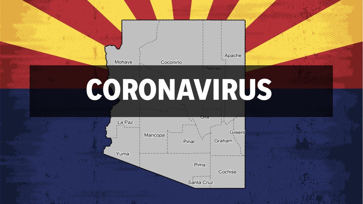 Arizona coronavirus map Countybycounty look at COVID19 cases