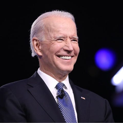 Democratic presidential candidate Joe Biden.