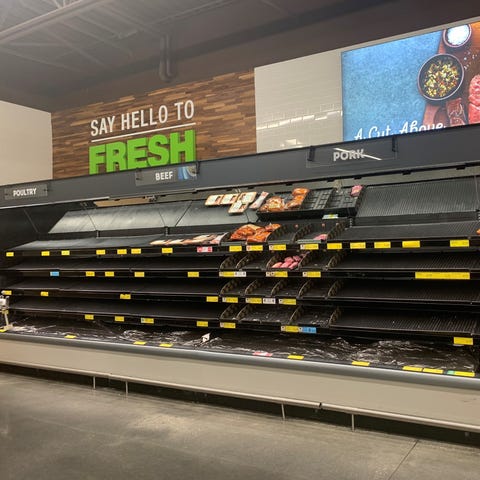 In mid-March, many stores across the nation were s