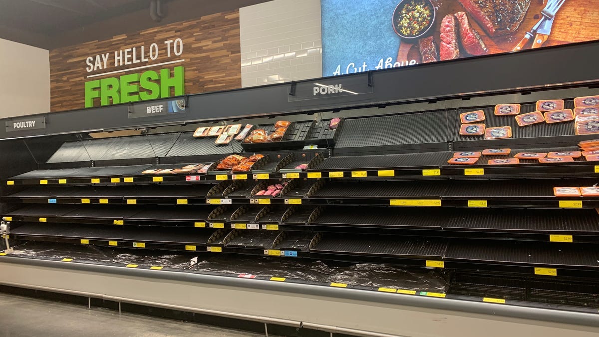 In mid-March, many stores across the nation were sold out of chicken and meat. Supplies are starting to increase but many stores are still limiting shoppers to one or two packs.