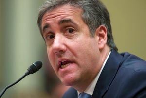 In this Feb. 27, 2019, file photo, Michael Cohen, President Donald Trump's former lawyer, testifies before the House Oversight and Reform Committee, on Capitol Hill in Washington.
