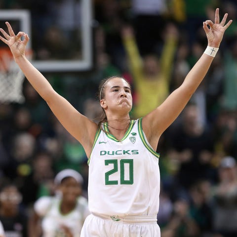 Sabrina Ionescu swept the national player of the y