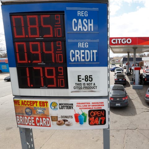 Gas prices are falling because commuters, vacation