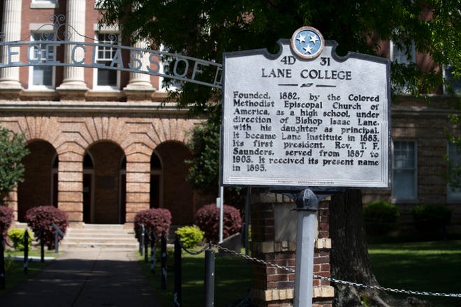Lane College in Jackson, Tenn., Saturday, April, 18, 2020.