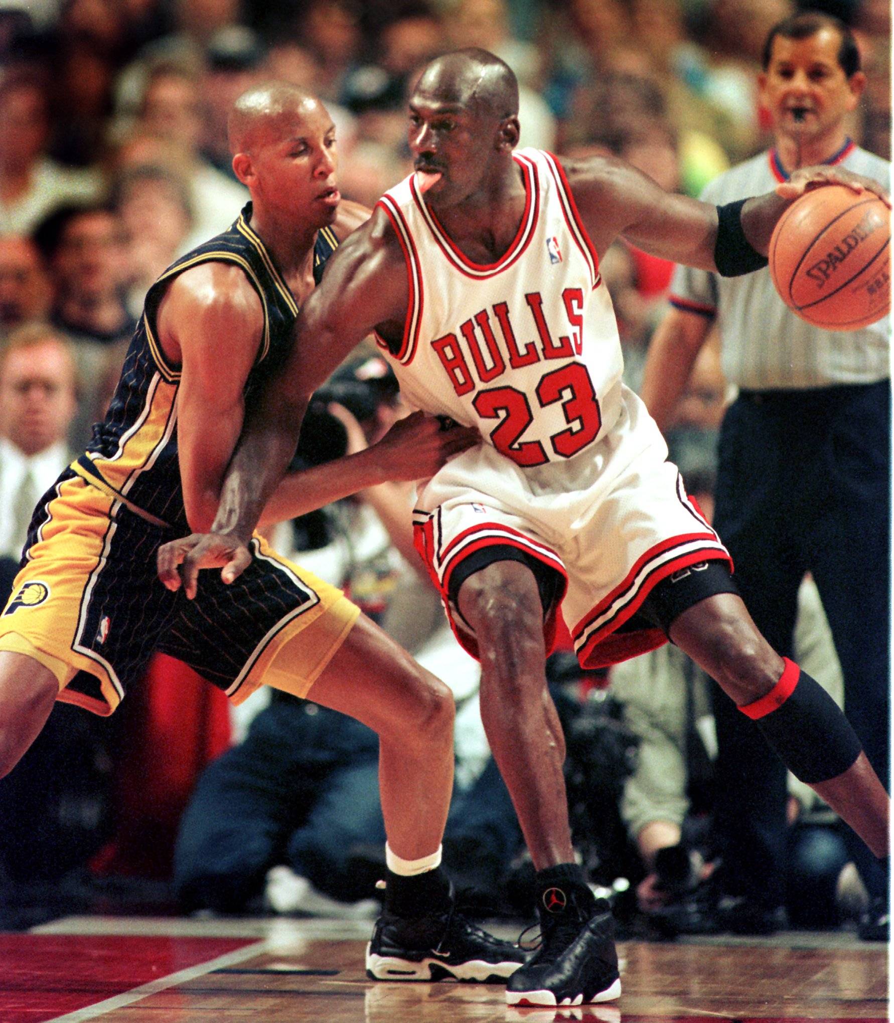 reggie miller and michael jordan