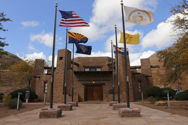 The Navajo Nation Council chamber is pictured in 2016 in Window Rock, Arizona.