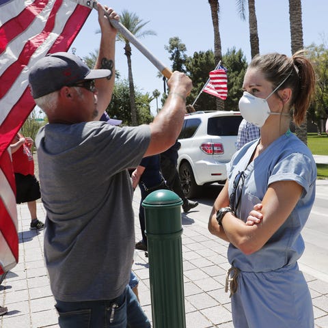 Banner University Medical Center ICU nurse Lauren 