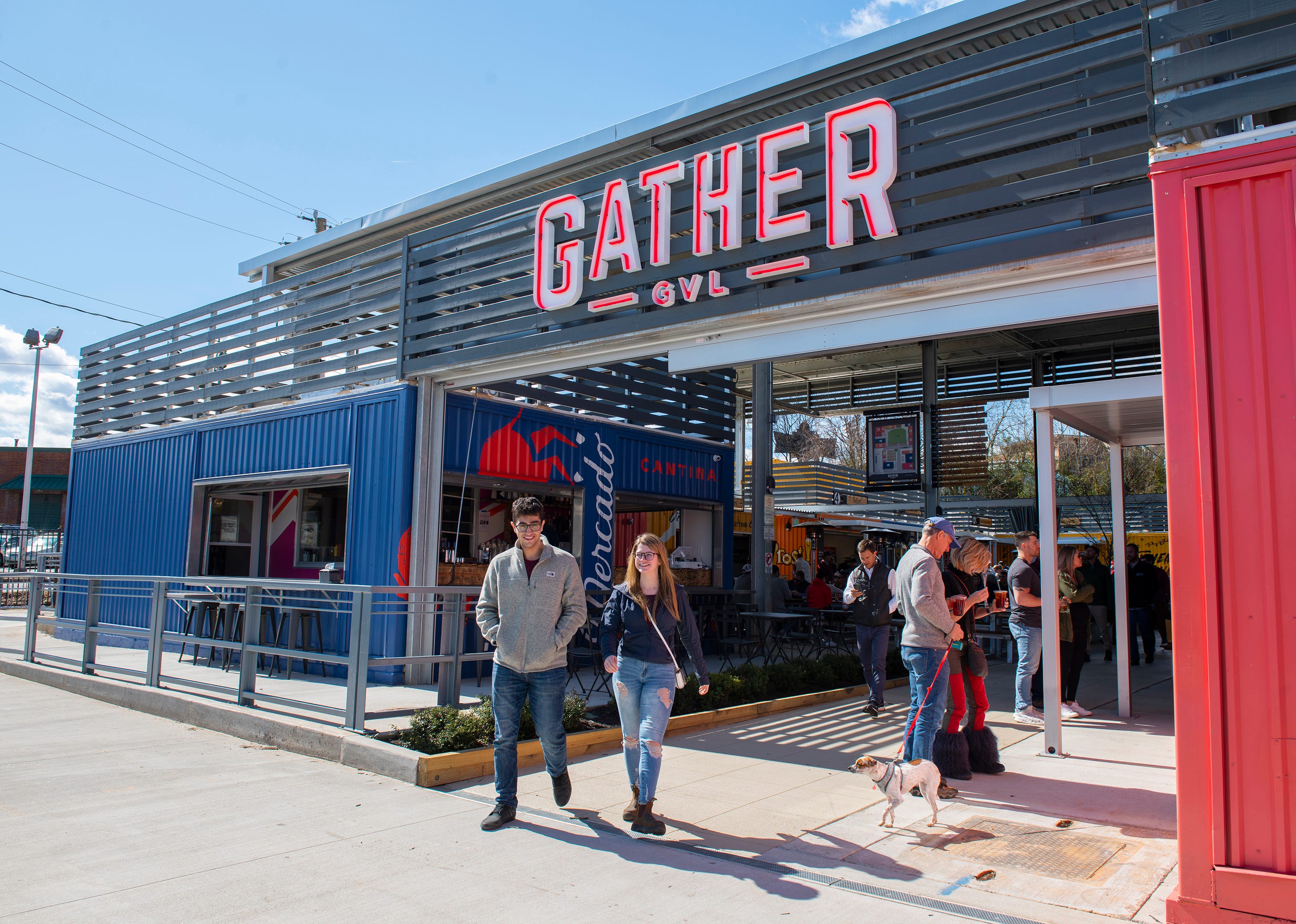 Gather GVL Greenville's outdoor food hall files lawsuit against tenants