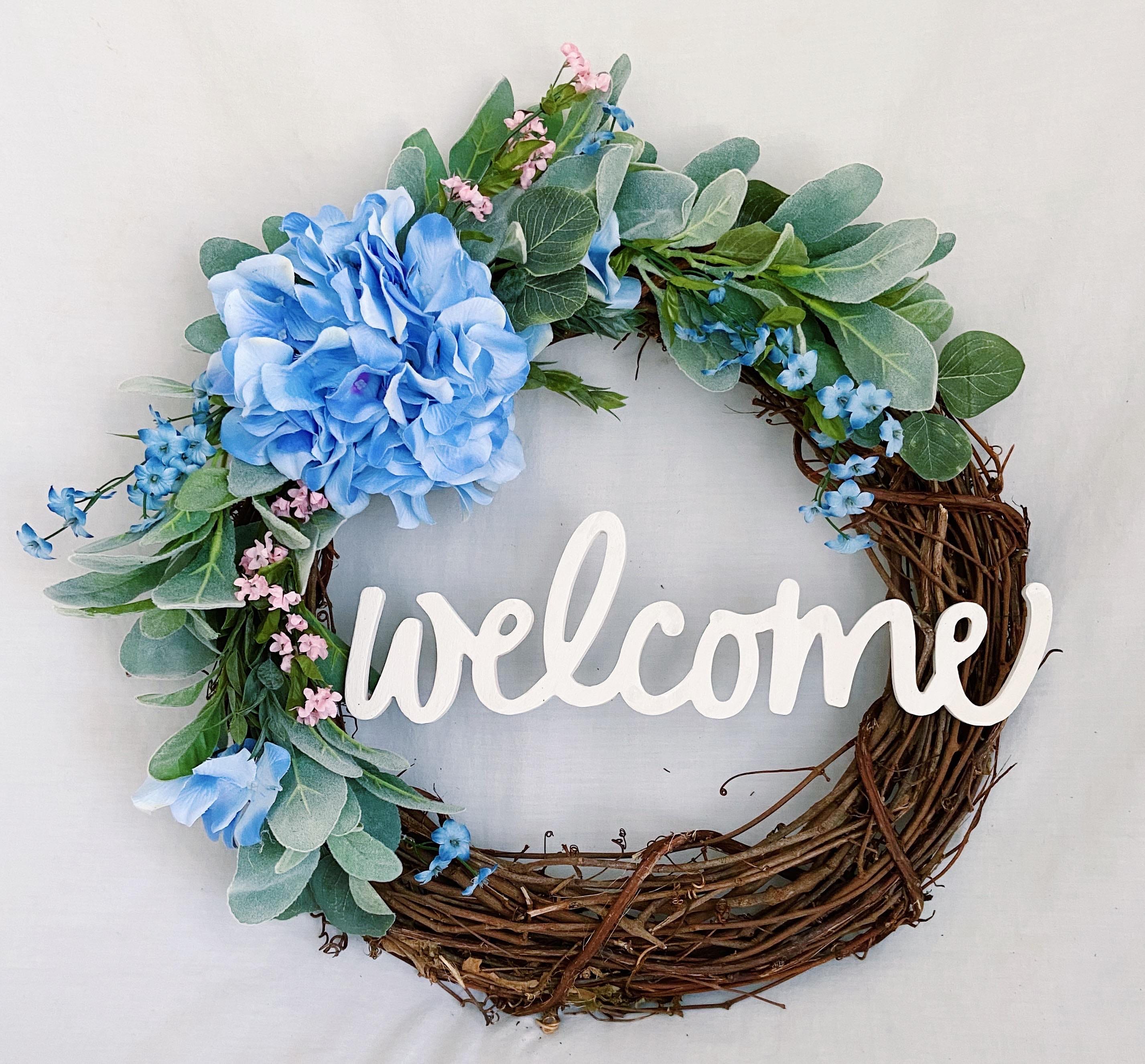 Mother's Day Handmade wreaths delivered by Rose and Vine Wreath Co.