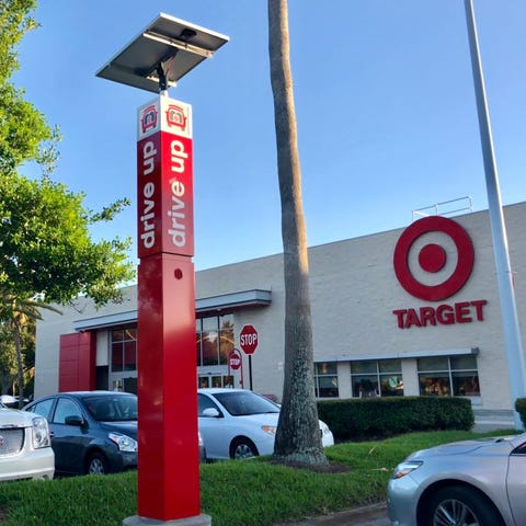Target's curbside pickup has been a popular option