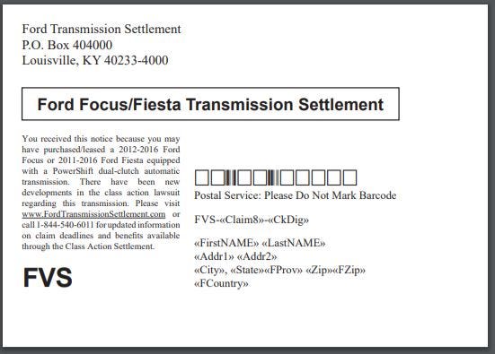 ford focus fiesta owners eligible for class action lawsuit payments ford focus fiesta owners eligible for
