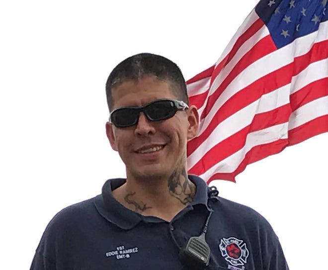 El Paso firefighter Eduardo "Eddie" Ramirez died after collapsing during a workout on Tuesday, April 21, 2020.