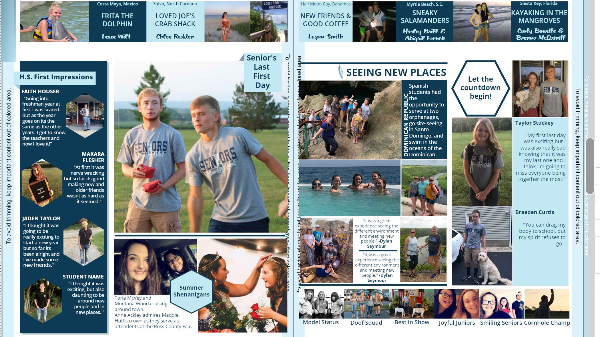 Ross County Schools Continue Yearbook Creations Despite Closings Ross County Schools Continue Yearbook Creations Despite Closings