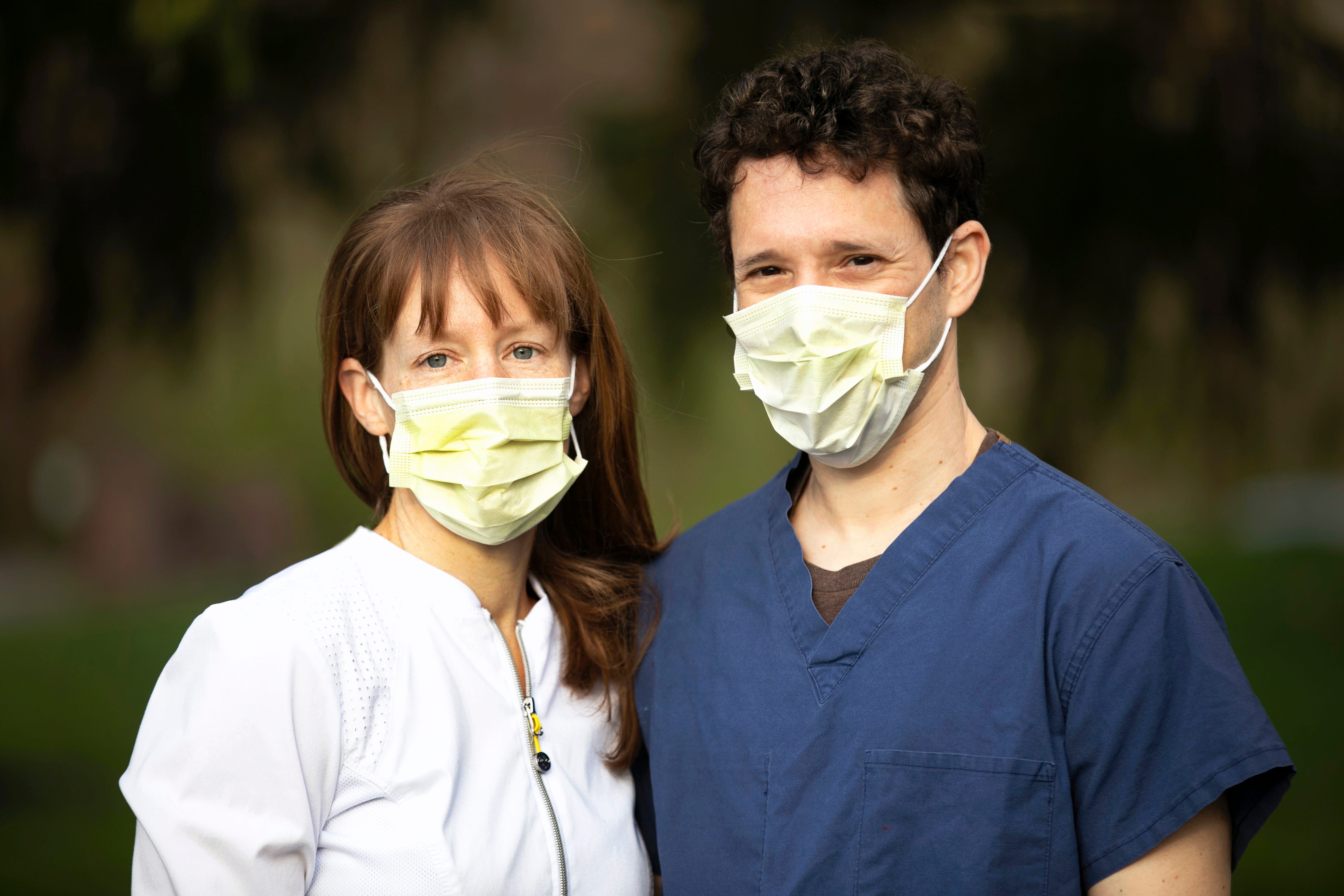 Colleen and Dave Feldman, nurses with Mercy Health