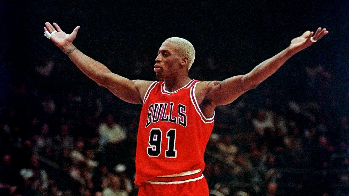 Dennis Rodman's road to the NBA started at small Oklahoma college