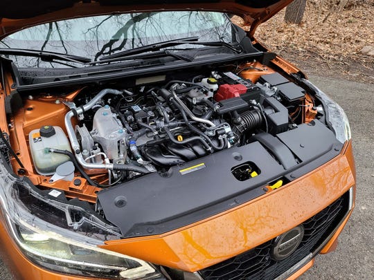 The 2020 Nissan Sentra is powered by a 149-horse 4-banger mated to a CVT tranny.