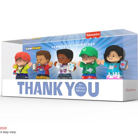 Mattel's new Fisher-Price action figures and Littl