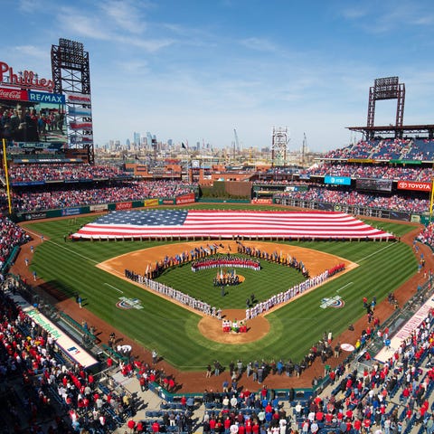 Opening Day at Citizens Bank Park in Philadelphia 