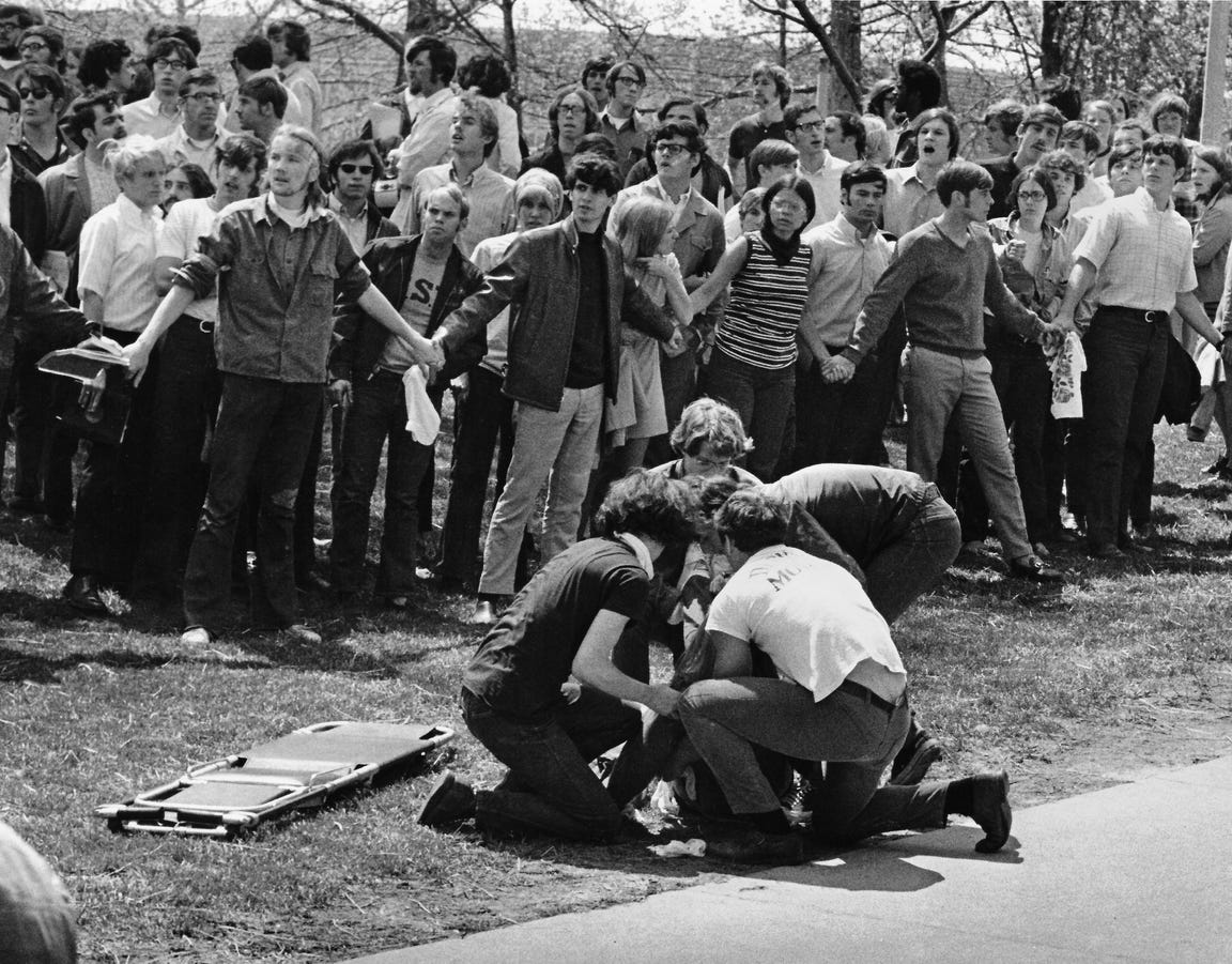 Kent State shootings Iconic image stokes antiwar sentiment across US